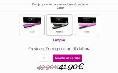 Variaciones Woocommerce, atributos visuales para Woocommerce